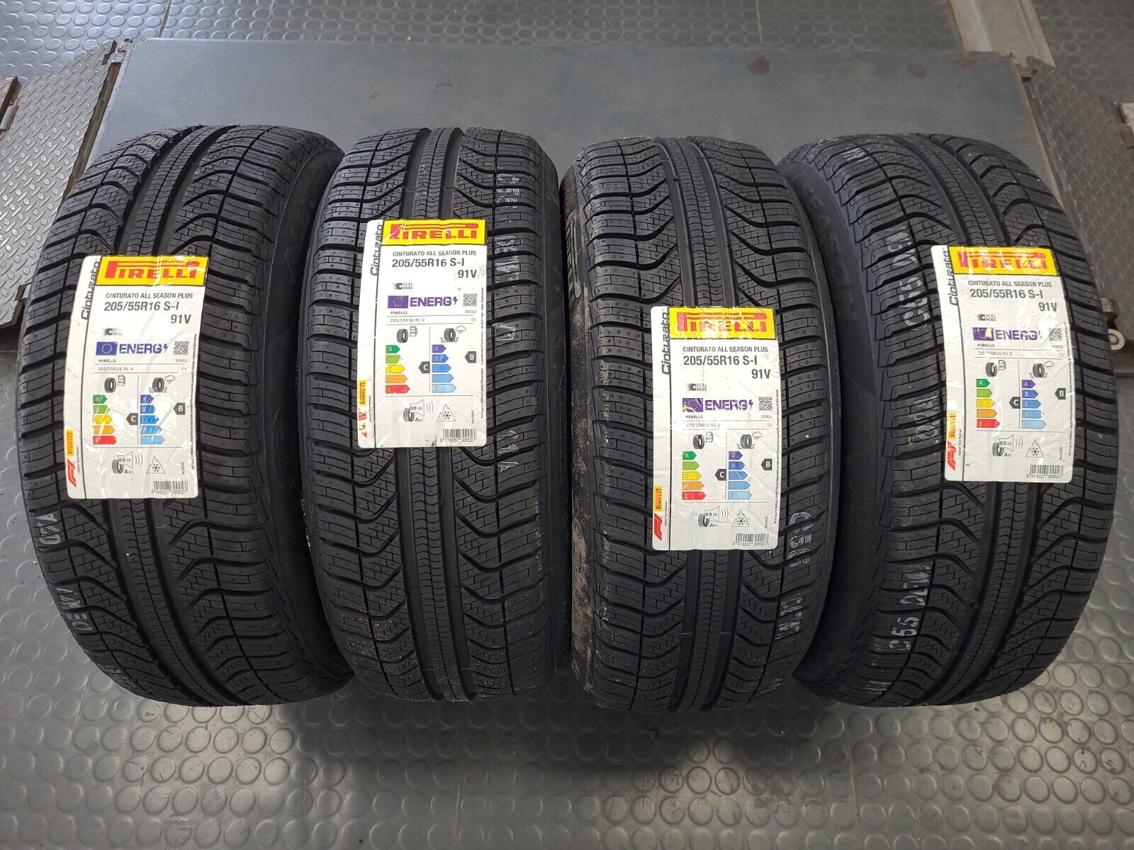 PNEUMATICI AUTO 205/55 R16 91V PIRELLI CINTURATO AS+ 3PMSF 4 STAGIONI M+S - immagine 2