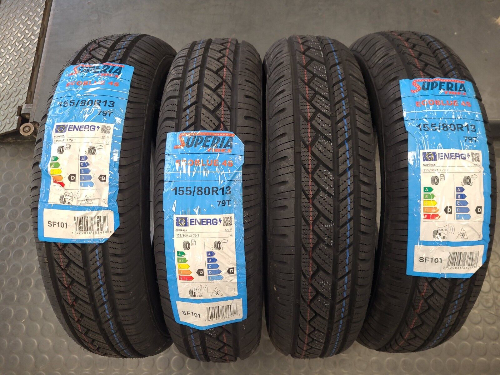 PNEUMATICI AUTO SUPERIA ALLSEASON 155/80 R13 79T M+S 4 STAGIONI - immagine 2