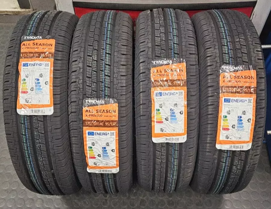 PNEUMATICI DA CARICO 175/70 R14C 95/93T TRACMAX 4 STAGIONI M+S 3PMSF - immagine 2