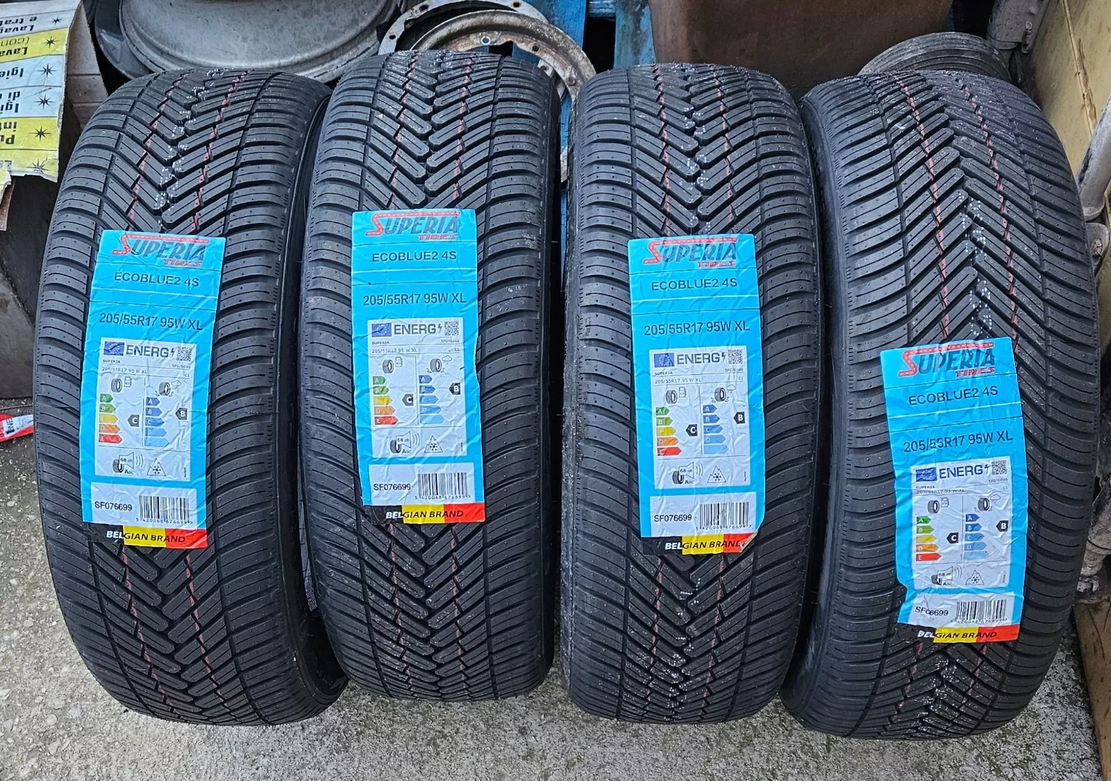 PNEUMATICI AUTO SUPERIA ECOBLUE2 205/55 R17 95W 4 STAGIONI M+S - immagine 2