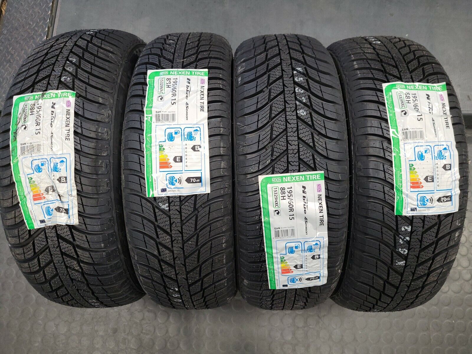 PNEUMATICI AUTO NEXEN NBLUE 195/60 R15 88H M+S 4 STAGIONI - immagine 2