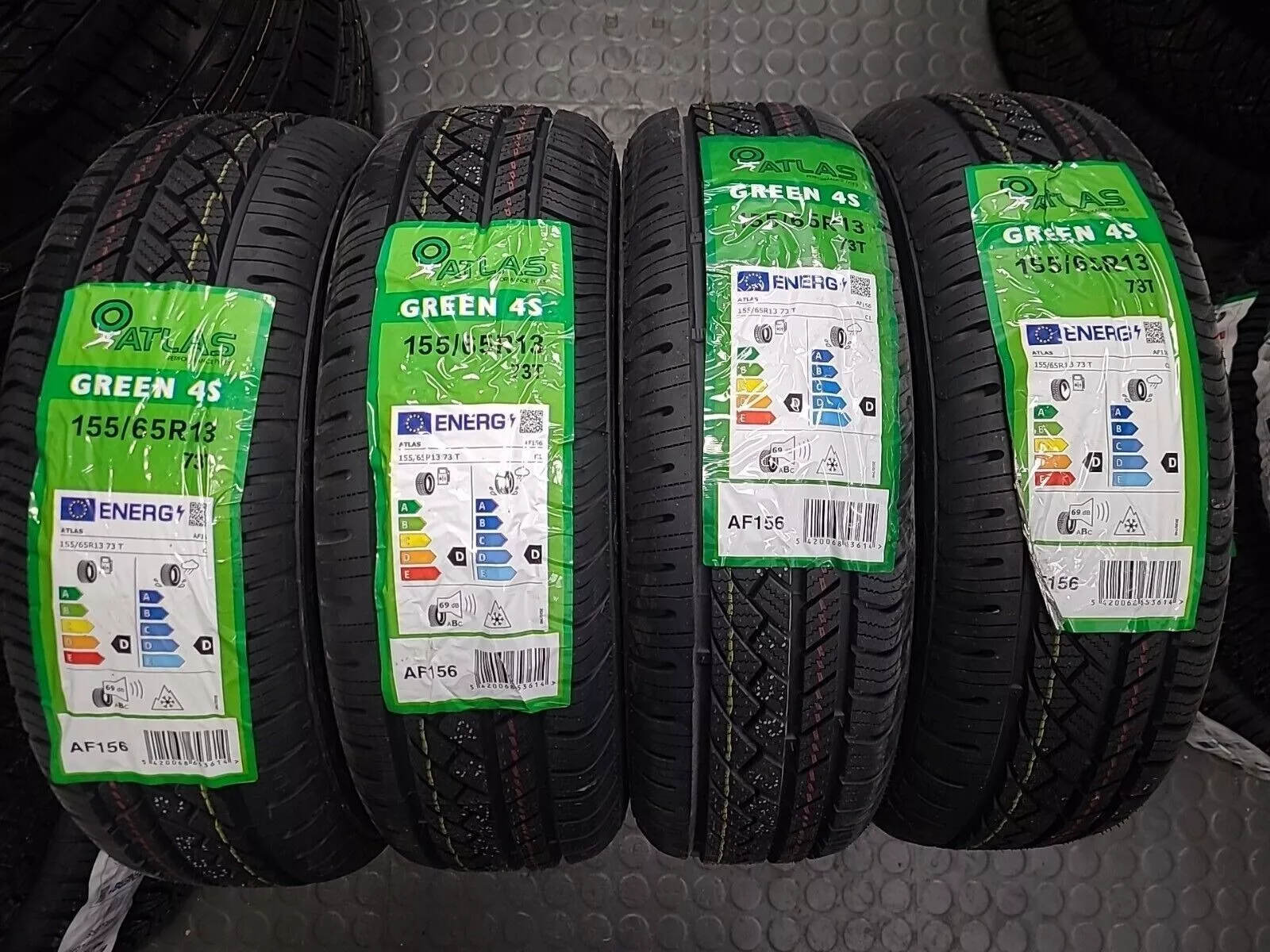 PNEUMATICI AUTO ATLAS GREEN 4S 155/65 R13 73T M+S 4 STAGIONI - immagine 2