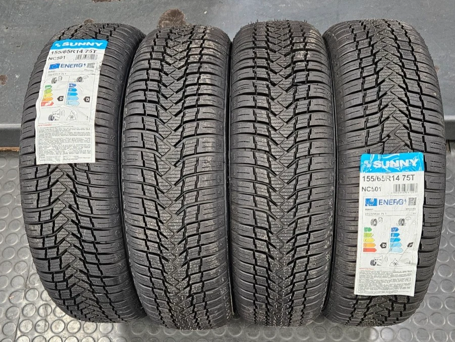 PNEUMATICI AUTO 155/65 R14 75T SUNNY NC501 4 STAGIONI M+S 3PMSF - immagine 2