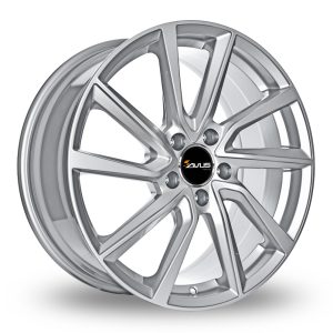 4 CERCHI IN LEGA AVUS RACING 17 POLLICI 5X112 ET47 HYPER SILVER