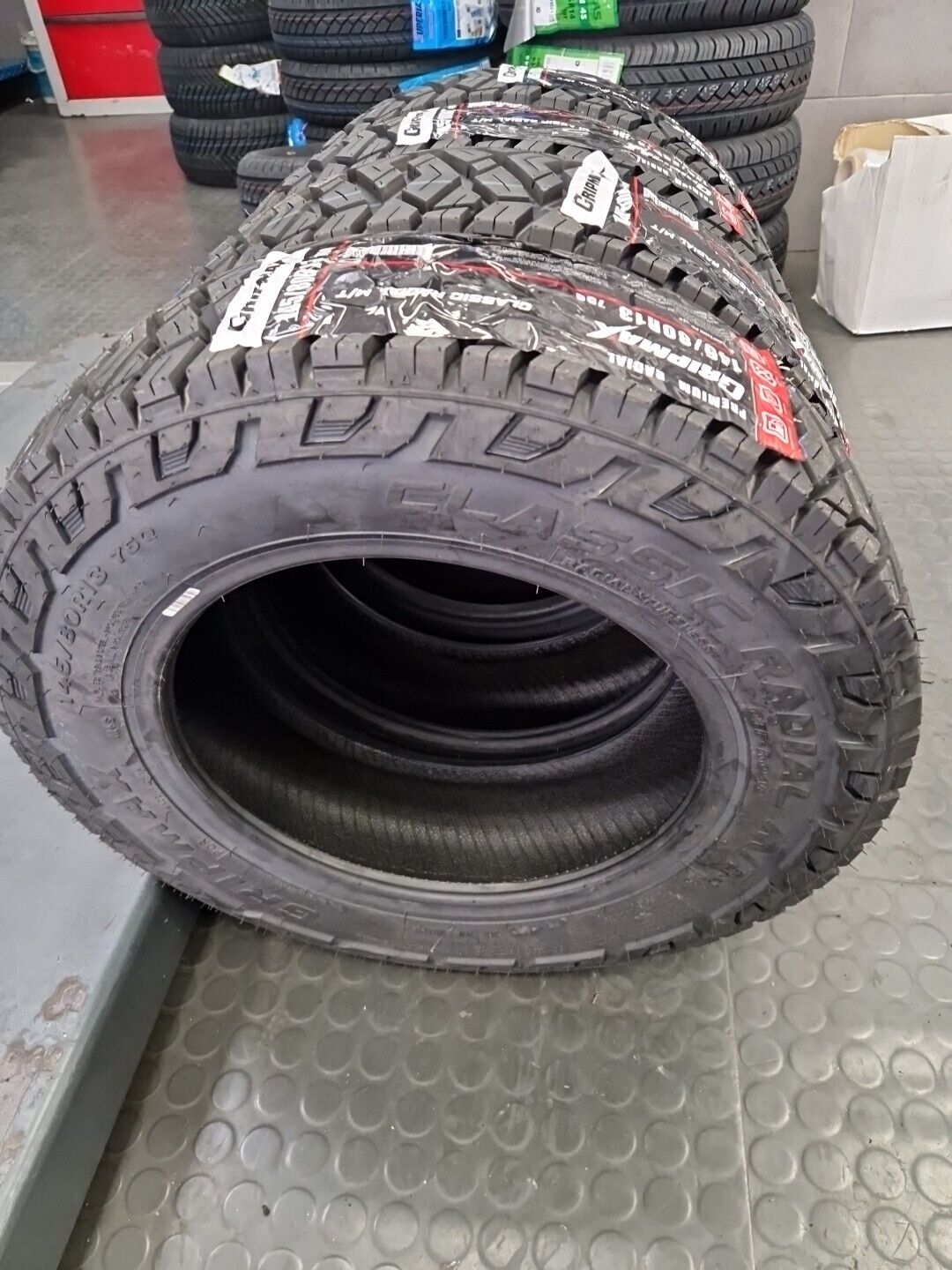 PNEUMATICI AUTO GRIPMAX M/T 145/80 R13 75T 4 STAGIONI M+S - immagine 2