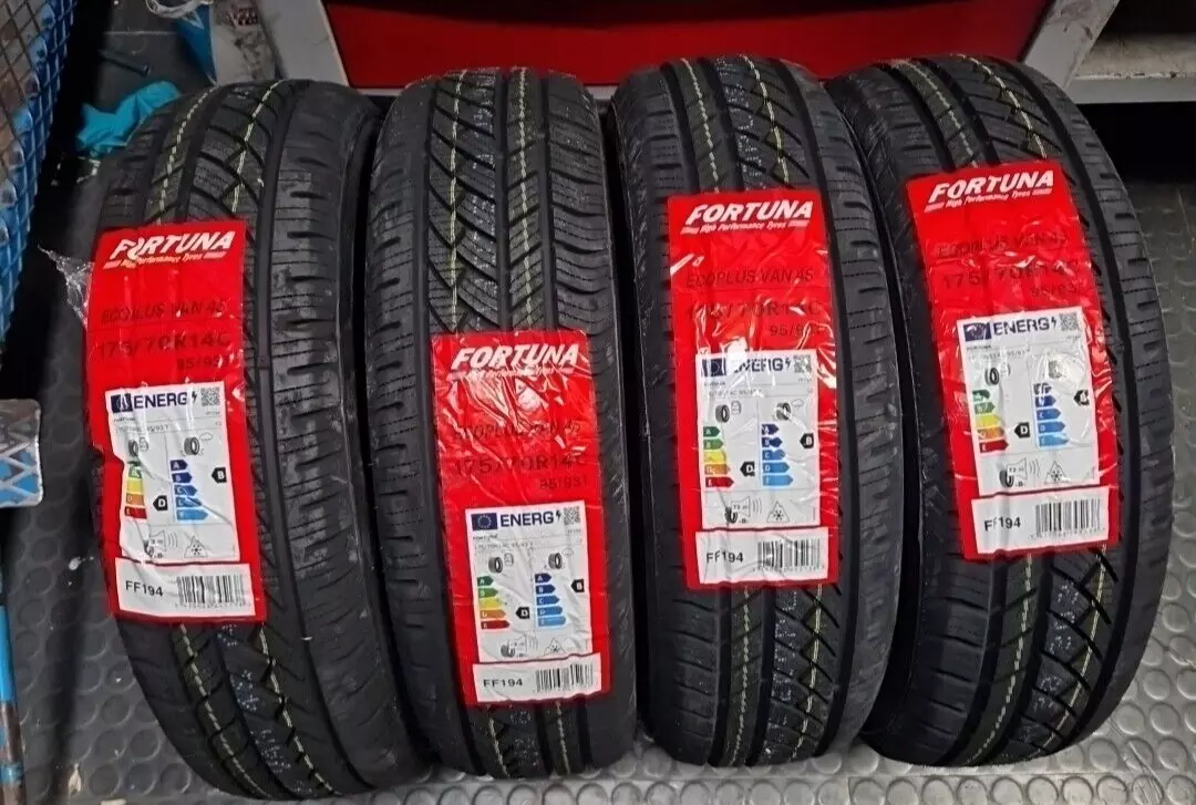 PNEUMATICI AUTO 175/70 R14C 95/93T FORTUNA 4 STAGIONI M+S 3PMSF - immagine 2