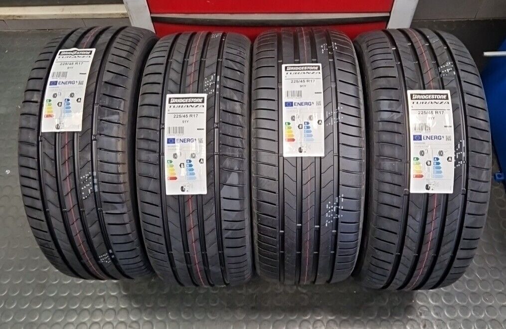 PNEUMATICI NUOVI BRIDGESTONE TURANZA 6 ESTIVI 225/45 ZR 17 91Y - immagine 2