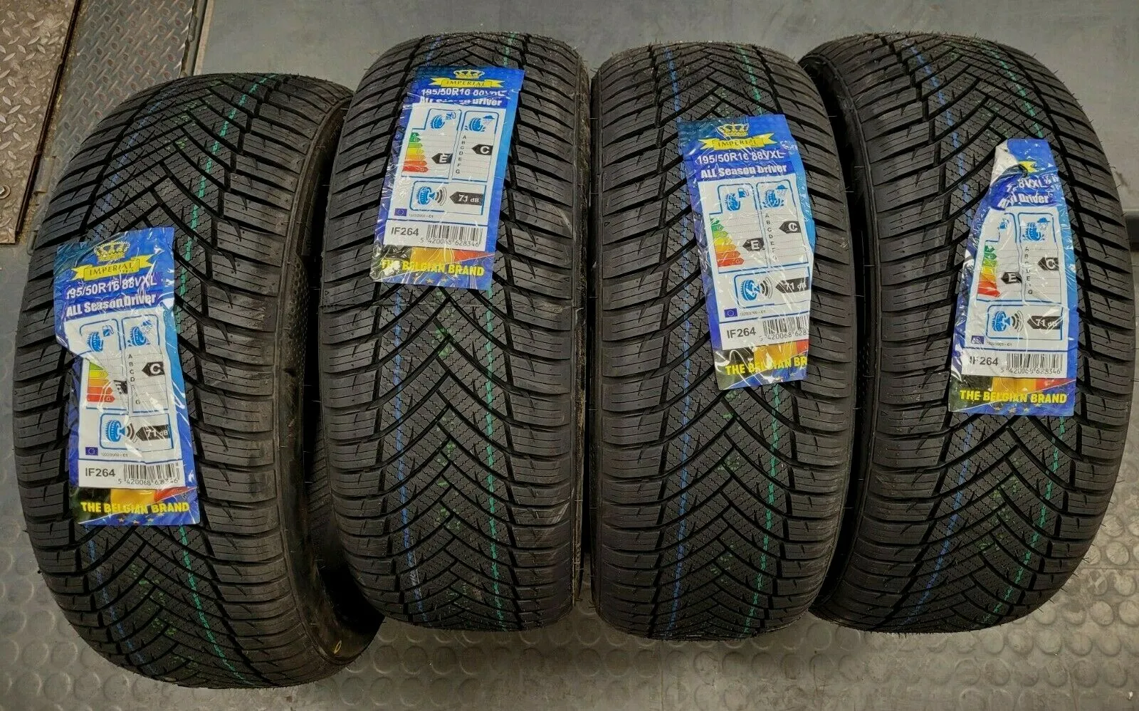 PNEUMATICI AUTO 195/50 R16 88V IMPERIAL ASDRIVER M+S 4 STAGIONI - immagine 2