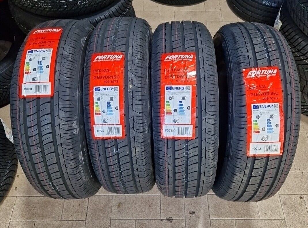 PNEUMATICI FURGONE 215/70 R15C 109/107S FORTUNA EURO VAN ESTIVI - immagine 2