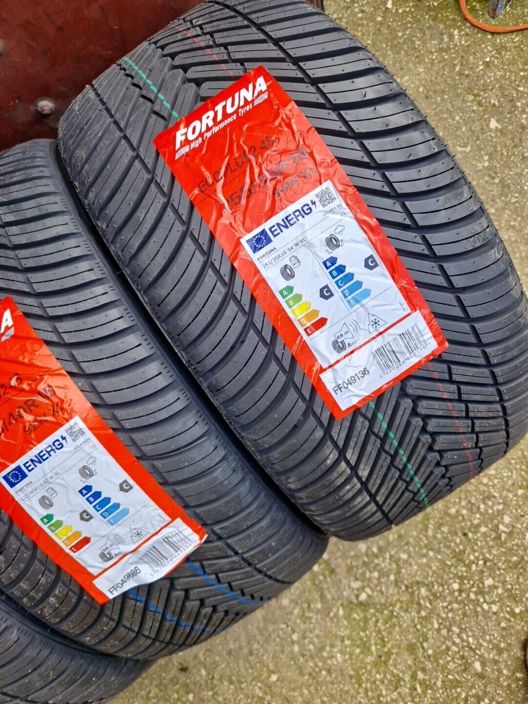 PNEUMATICI AUTO 4 STAGIONI M+S 255/35 ZR18 94W FORTUNA 4S - immagine 2