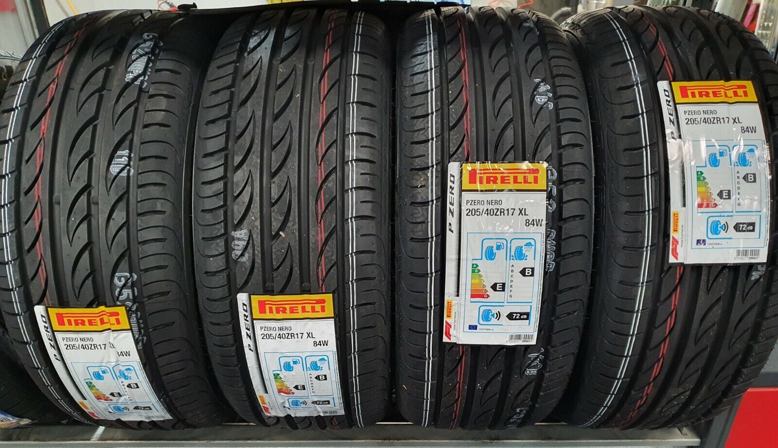 PNEUMATICI AUTO 205/40 17 84W PIRELLI P.ZERO NERO ESTIVI - immagine 2